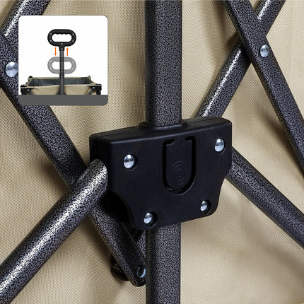 Lambu Folding Wagon Cart Khaki-1975420333397774339