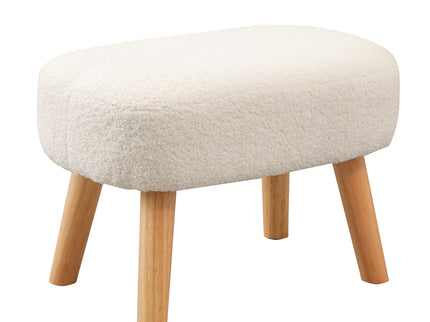 Levede Rocking Chair Ottoman Footrest With Side Pocket-1954802459419480067