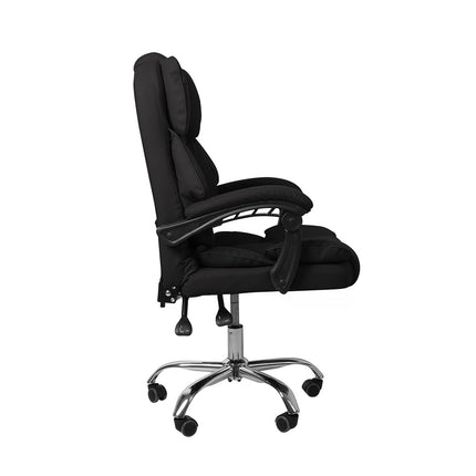 Levede Gaming Chair Office Computer Black No Footrest-1975420440373497859