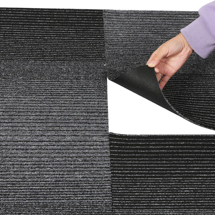 Marlow 20x Carpet Tiles 5m2 Box Heavy Black-2006733159995150339