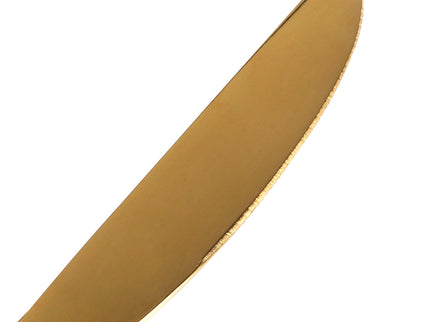 Stainless Steel Cutlery Set Travel Knife Gold-1864184347171622915