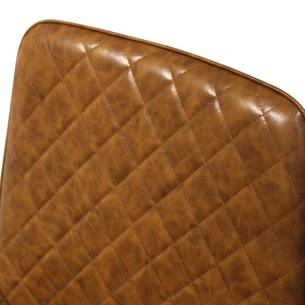Dining Chairs x 8 Padded Seat PU Faux Leather-2006732734378151939