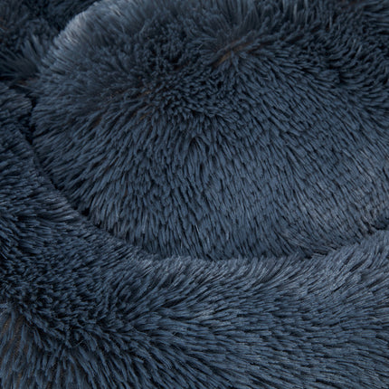 PaWz Pet Bed Cat Dog Donut Nest Calming XXXL Dark Grey XXX-Large-1973193906489266179