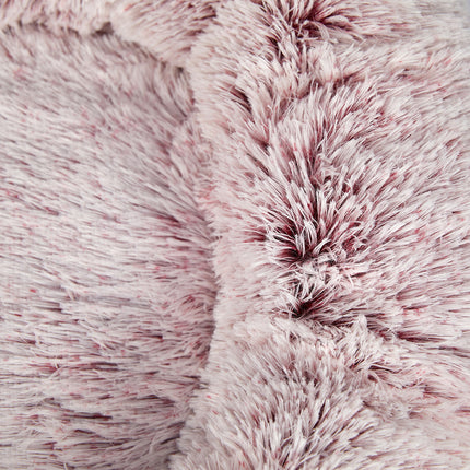 PaWz Pet Bed Cat Dog Donut Nest Calming XXL Pink XX-Large-1973193634752892931