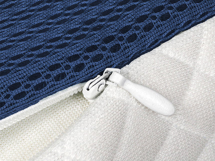 Dreamz Memory Foam Pillow Pillowcase Supprt Blue Rebound-1910149779757862915