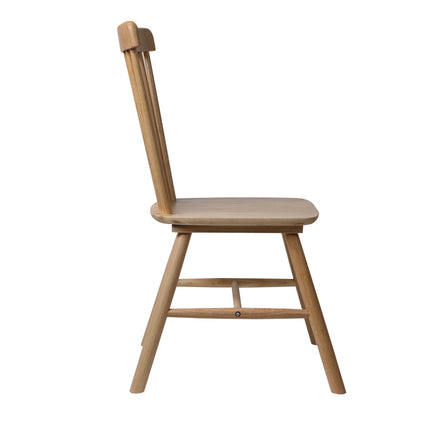 Levede 8x Dining Chairs Kitchen Windor Oak-2006732720021049347