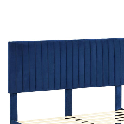 Levede Bed Frame Queen Size Mattress Blue-1942353318726733827