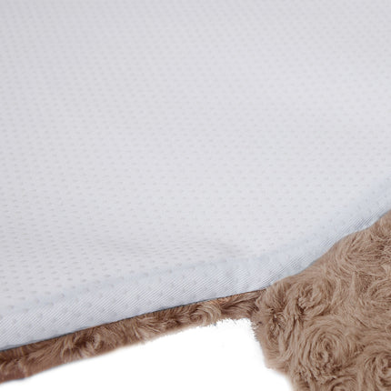 PaWz Pet Bed Cat Calming Beds Dog Squeaky L Tan Large-1975420449831653379