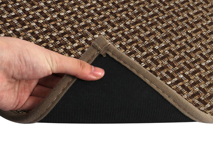 Marlow Kitchen Rug 2PCS Woven Non Slip Absorbent Brown-1910112282776571907