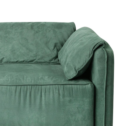 Levede Sofa Floor Couch 3-Seater Leathaire-1973193446344757251