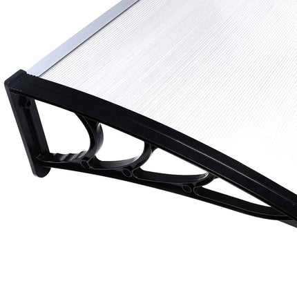 Mountview Window Door Awning Outdoor 1M X 6M Transparent 1x6M-1975420432836333571