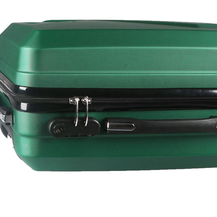 Slimbridge 2pcs 20"Travel Luggage Set Green-1864184361084129283