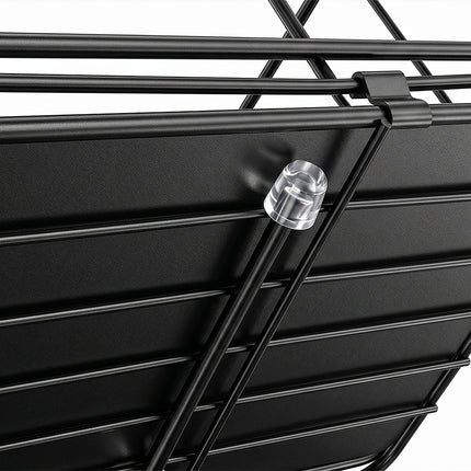 Toque 2 Tier Pull Out Cabinet Organizer Sliding Kitchen Storage Rack Under Sink-2050059016155041795