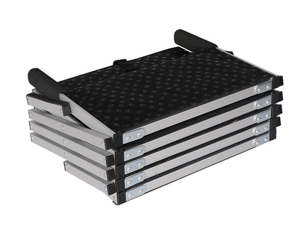 PaWz 5 Steps Dog Ramp Adjustable Height Black-1864184532979290115