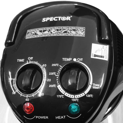 Spector Air Fryer Electric Fryers Oven Black-1973193858242187267
