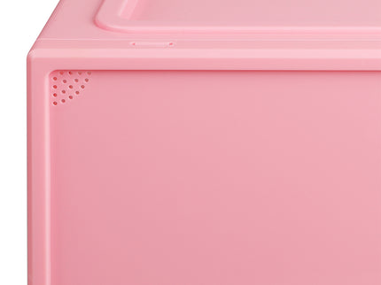 Stacked Sneaker Display Case Stackable Pink-1864184616114589699