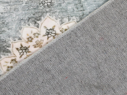 Marlow Floor Rug Short Pile Washable Vintage Carpet Soft Plush Non Slip 80x120-1910112211251105795
