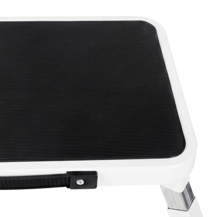 Levede Folding Aluminium Step Stool 150kg 3 Height Adjustable Portable Multi-Use-2050059014036918275