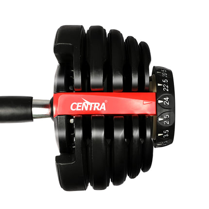 Centra 24kg Adjustable Dumbbell Set Home Gym-1973193425230630915