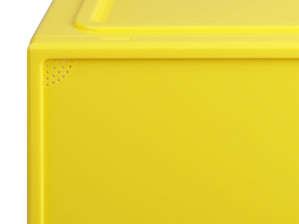 Stacked Sneaker Display Case 6x Clear Yellow-1864184616836009987