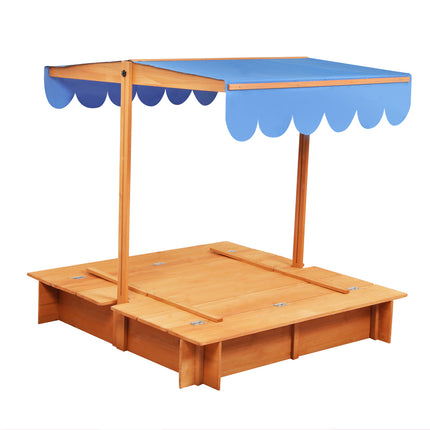 Bopeep Kids Wooden Sandbox-1973193574354915331