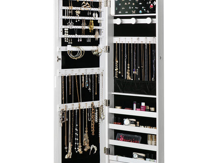 Levede Mirror Jewellery Cabinet LED-1917016724075581443