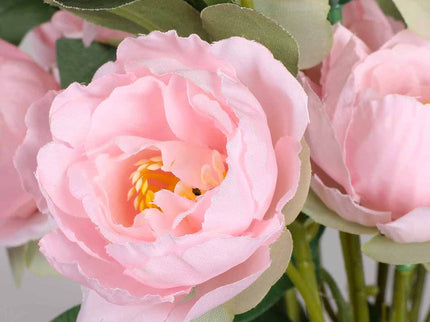 Lambu Artificial Flowers Silk Roses Pink-1864184606341861379