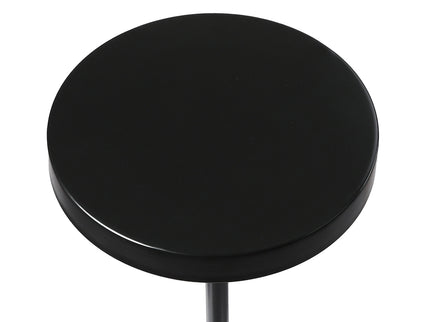 Side Table Round Tabletop Small Lightweight-1910112200450772995