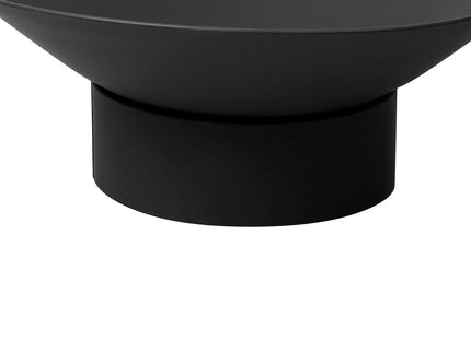 Moyasu 2IN1 Fire Pit Bowl Fireplace Black-1864184486149885955