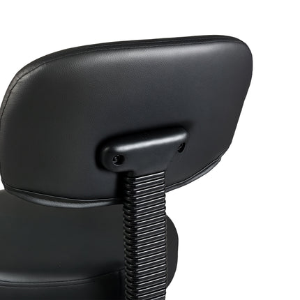Levede Swivel Office Chair Ergonomic Stool Height Adjustable Footrest Backrest-2029334093073879043