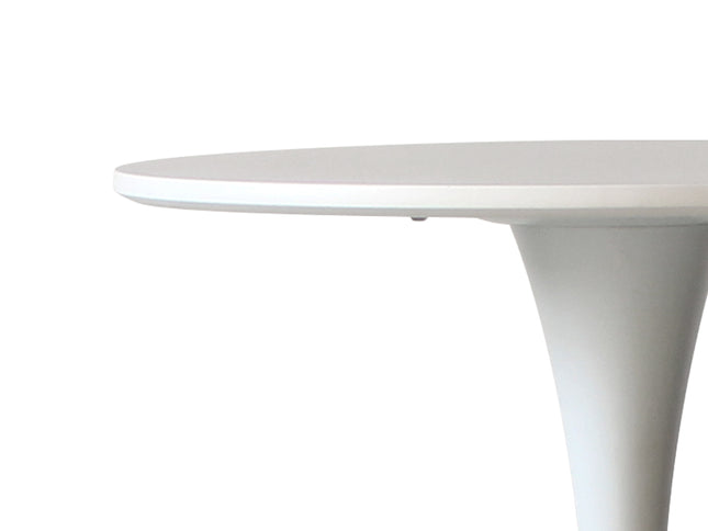 Levede 2x Round Bar Table Pub Tables White-1942353410514882563