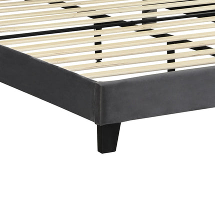 Levede Bed Frame Queen Size Mattress Grey-1975420520312737795