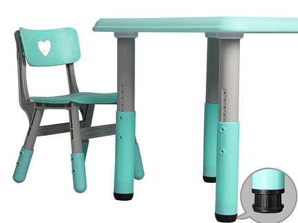 BoPeep Kids Table and Chairs Children Blue-1864184319069786115