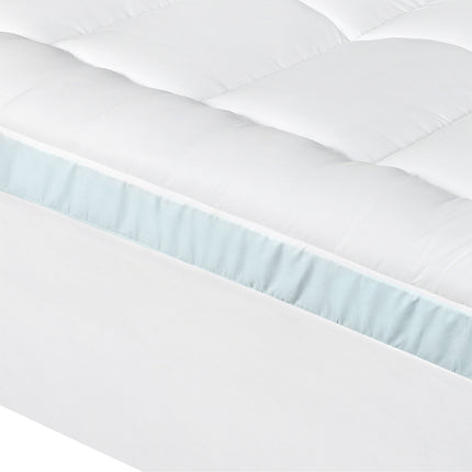 Dreamz Gel Memory Foam Mattress Topper 8cm Queen Size-2006733414463574019
