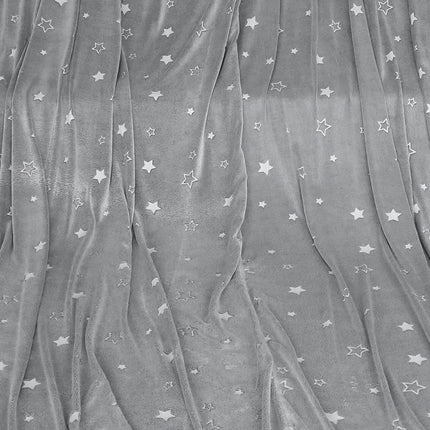 DreamZ 3x3M Large Oversized Blanket Grey Star-1954802942217424899
