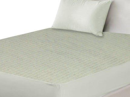 Dreamz KS Mattress Protector Pillowcases King Single Grey-1864184409608032259