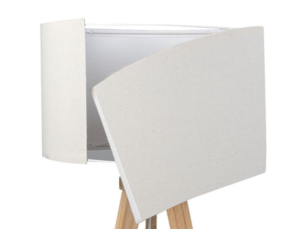 EMITTO Tripod Floor Lamp with Shelf-1864184397029314563