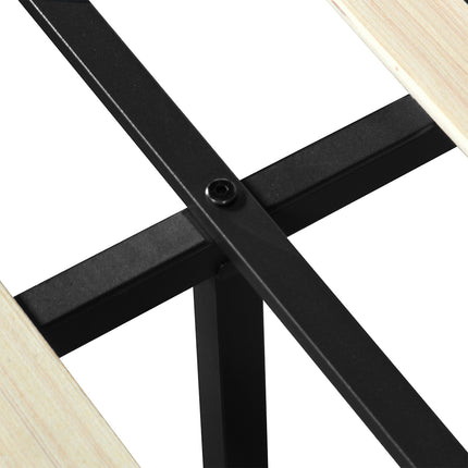 Levede Queen Bed Frame Tufted 4 Drawer-1973194032301608963