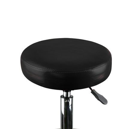 Levede Salon Stool Swivel Bar Stools Black-2025742033670508547