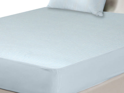Dreamz KS Mattress Protector Pillowcases King Single Blue-1864184409469620227