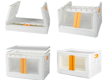 45L Storage Container Stackable Toy Yellow-1864184614969544707
