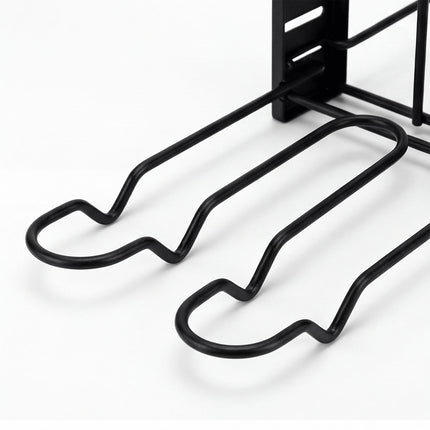 Toque Pot Rack Organizer 8 Tier Adjustable Pan Holder Kitchen Storage Shelves-2050059014796087299