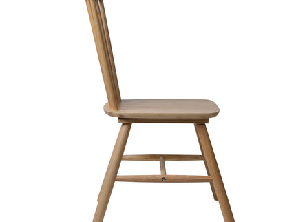 Levede 2x Dining Chairs Kitchen Windor Oak-1942353393267904515