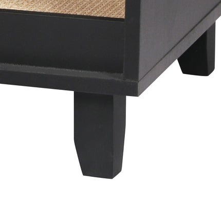 PaWz Enclosed Cat Litter Cabinet Box Black-1975420459243671555