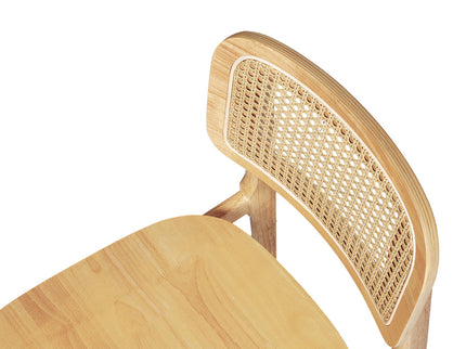 Levede 2x Rattan Dining Chair Wooden Kitchen Chair-1910112274102751235