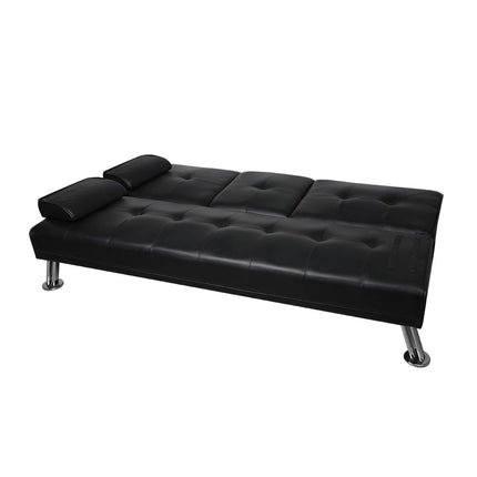 Levede Sofa Bed Adjustable Recliner Black-1975420502193344516