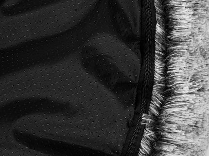 PaWz Pet Bed Cat Dog Donut Nest Calming M Charcoal Medium-1864184499739430916