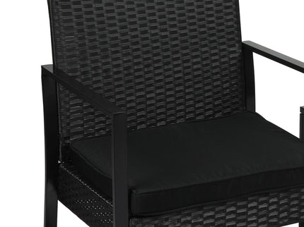 Levede 3 Pcs Outdoor Furniture Set Chair-1864184455187533828