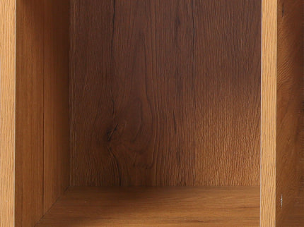 Levede Kids Bookcase Toys Box Shelf Brown-1864184635387416580