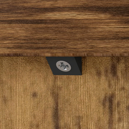 Levede 6 Tier Book Shelf Adjustable Shelves Walnut-2006732776128253956